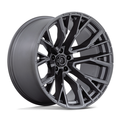 Fuel Wheel - Fuel Wheel, 22X12, D848 REBAR, MATTE GUNMETAL