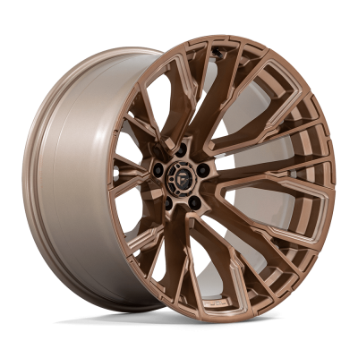 Fuel Wheel - Fuel Wheel, 22X12, D850 REBAR, PLATINUM BRONZE MILLED