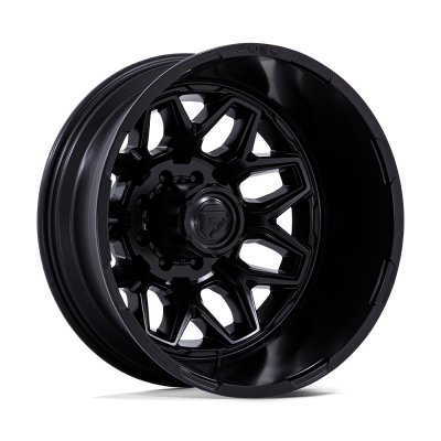 Fuel Wheel - Fuel Wheel, 20X8.25, D871 FLUX DUALLY, BLACKOUT