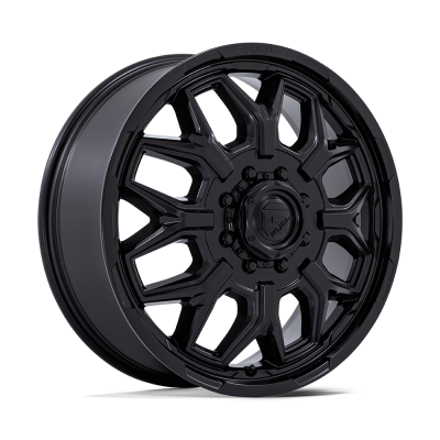 Fuel Wheel - Fuel Wheel, 22X8.25, D871 FLUX DUALLY, BLACKOUT