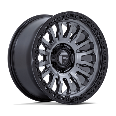 Fuel Wheel - Fuel Wheel, 20X10, FC857 RINCON, MATTE GUNMETAL W/ M-BLACK LIP