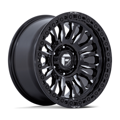 Fuel Wheel - Fuel Wheel, 17X9, FC857 RINCON, GLOSS BLACK MILLED