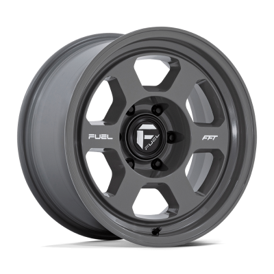 Fuel Wheel - Fuel Wheel, 17X8.5, FC860 HYPE, BATTLESHIP GRAY