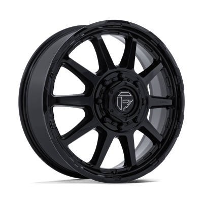 Fuel Wheel - Fuel Wheel, 22X8.25, D911 CIRCUIT DUALLY, GLOSS BLACK