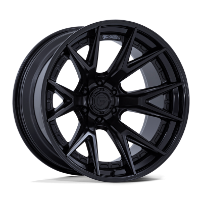 Fuel Wheel - Fuel Wheel, 17X9, FC402 CATALYST, MATTE BLACK W/ GLOSS BLACK LIP