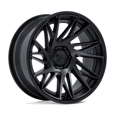 Fuel Wheel - Fuel Wheel, 20X9, FC405 DYNAMO, MATTE BLACK W/ GLOSS BLACK LIP