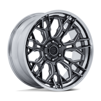 Fuel Wheel - Fuel Wheel, 20X9, FC409 HIVE, GLOSS GUNMETAL W/ CHROME LIP