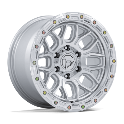 Fuel Wheel - Fuel Wheel, 20X10, FC881 SURGE, GLOSS SILVER W/ MACHINED FACE