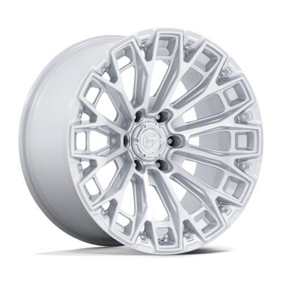 Fuel Wheel - Fuel Wheel, 17X9, FC882 TRAX, GLOSS SILVER W/ MACHINED FACE