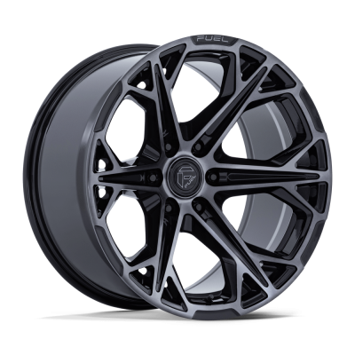 Fuel Wheel - Fuel Wheel, 20X10, FC886 HAMMERHEAD, GLOSS BLACK DARK TINTED CLEAR