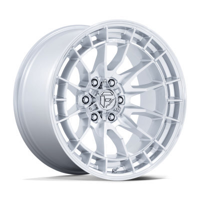 Fuel Wheel - Fuel Wheel, 17X9, FC888 REVOLT, HYPER SILVER W/ MACHINED FACE
