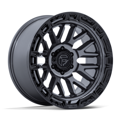 Fuel Wheel - Fuel Wheel, 20X9, FC890 RAIL, GLOSS GUNMETAL W/ G-BLK LIP