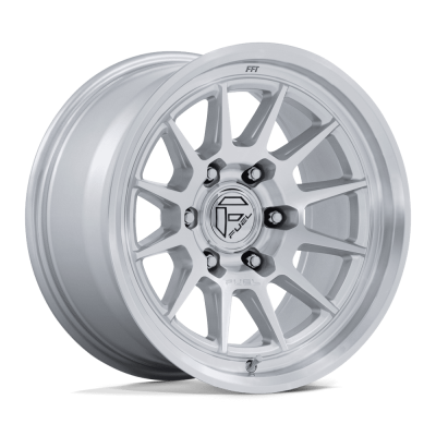 Fuel Wheel - Fuel Wheel, 17X9, FC902 SPUR, GLOSS SILVER W/ MACHINED FACE