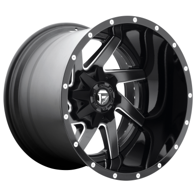 Fuel Wheel - Fuel Wheel, 24X12, D265 RENEGADE, MATTE BLACK MILLED