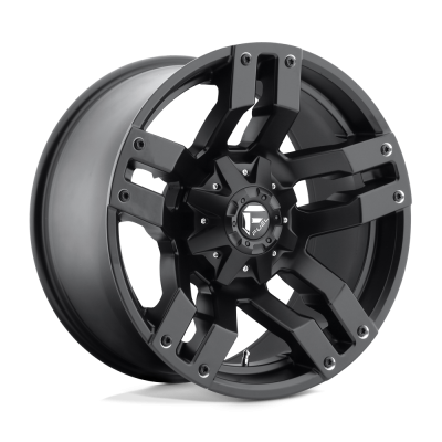 Fuel Wheel - Fuel Wheel, 20X10, D515 PUMP, MATTE BLACK