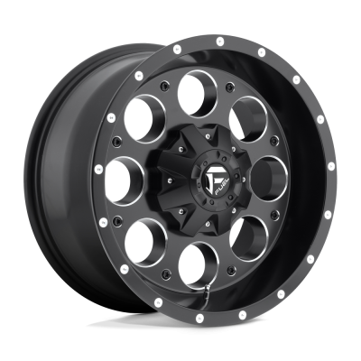 Fuel Wheel - Fuel Wheel, 16X8, D525 REVOLVER, MATTE BLACK MILLED
