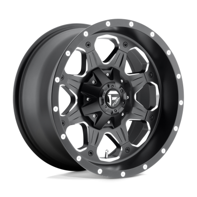Fuel Wheel - Fuel Wheel, 18X9, D534 BOOST, MATTE BLACK MILLED