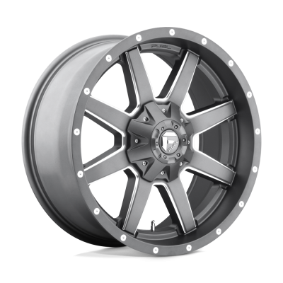 Fuel Wheel - Fuel Wheel, 20X9, D542 MAVERICK, MATTE GUN METAL MILLED