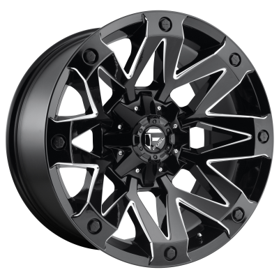 Fuel Wheel - Fuel Wheel, 20X9, D555 AMBUSH, GLOSS BLACK MILLED