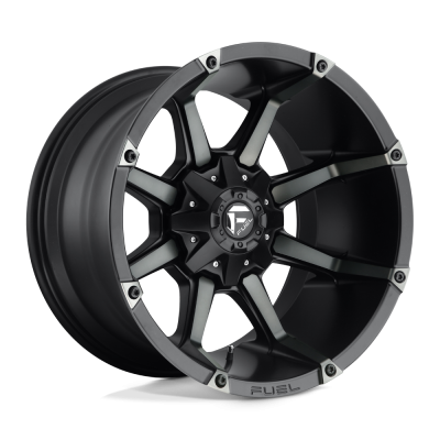 Fuel Wheel - Fuel Wheel, 20X9, D556 COUPLER, MATTE BLACK DOUBLE DARK TINT