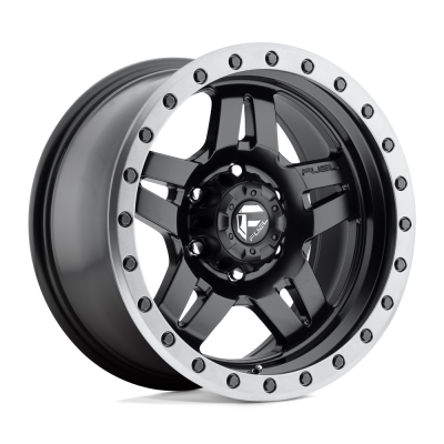 Fuel Wheel - Fuel Wheel, 15X10, D557 ANZA, MATTE BLACK GUN METAL RING