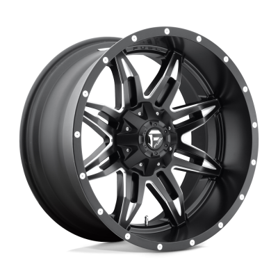 Fuel Wheel - Fuel Wheel, 20X9, D567 LETHAL, MATTE BLACK MILLED