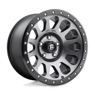 Fuel Wheel - Fuel Wheel, 16X8, D601 VECTOR, MATTE GUNMETAL BLACK BEAD RING