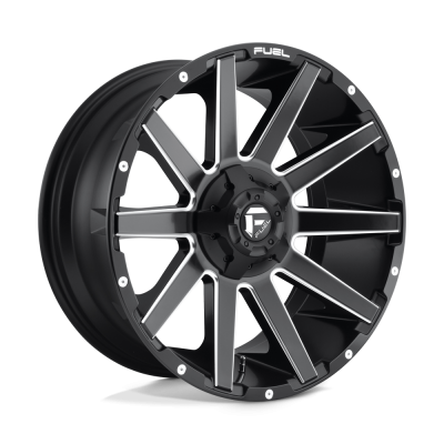 Fuel Wheel - Fuel Wheel, 20X9, D616 CONTRA, MATTE BLACK MILLED