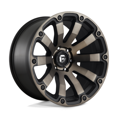 Fuel Wheel - Fuel Wheel, 20X9, D636 DIESEL, MATTE BLACK DOUBLE DARK TINT