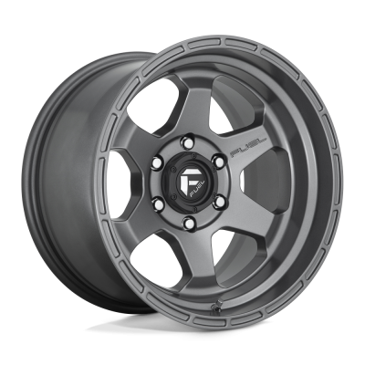Fuel Wheel - Fuel Wheel, 17X10, D665 SHOK, MATTE ANTHRACITE