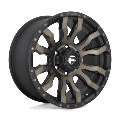 Fuel Wheel - Fuel Wheel, 17X9, D674 BLITZ, MATTE BLACK DOUBLE DARK TINT
