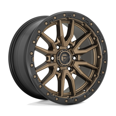 Fuel Wheel - Fuel Wheel, 17X9, D681 REBEL, MATTE BRONZE BLACK BEAD RING