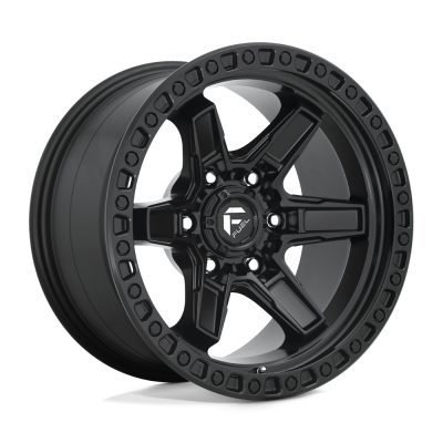 Fuel Wheel - Fuel Wheel, 17X9, D697 KICKER, MATTE BLACK