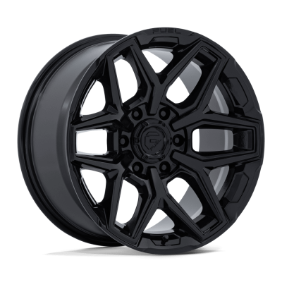 Fuel Wheel - Fuel Wheel, 18X9, FLUX, GLOSS BLACK