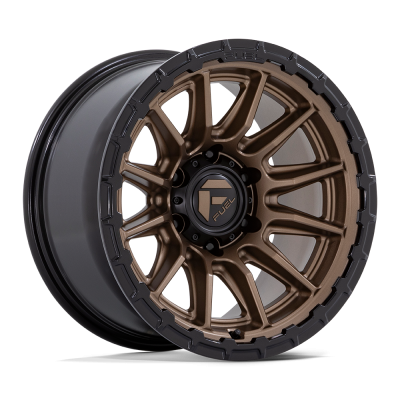 Fuel Wheel - Fuel Wheel, 17X8.5, FC866 PISTON, MATTE BRONZE W/ GLOSS BLACK LI