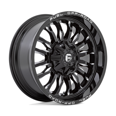 Fuel Wheel - Fuel Wheel, 22X10, D795 ARC, GLOSS BLACK MILLED