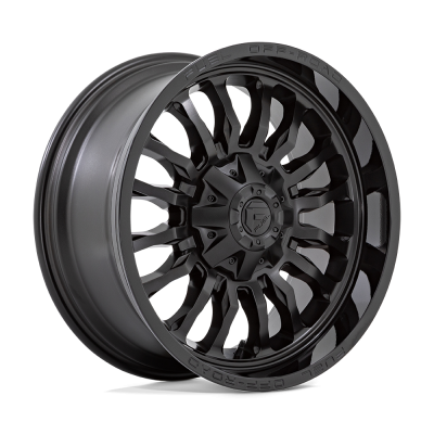 Fuel Wheel - Fuel Wheel, 20X10, D796 ARC, MATTE BLACK W/ GLOSS BLACK LIP