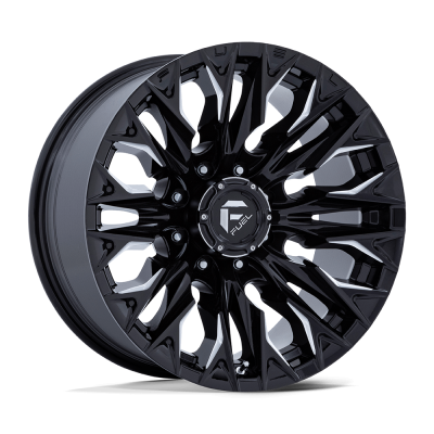 Fuel Wheel - Fuel Wheel, 20X9, D803 FLAME, GLOSS BLACK MILLED