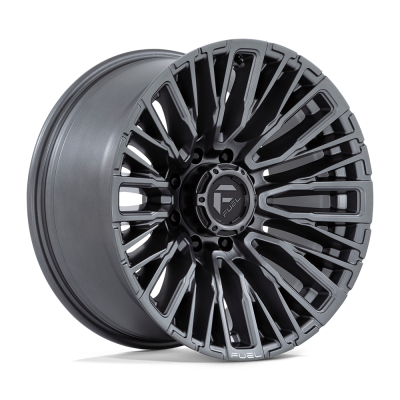Fuel Wheel - Fuel Wheel, 20X10, D848 REBAR, MATTE GUNMETAL