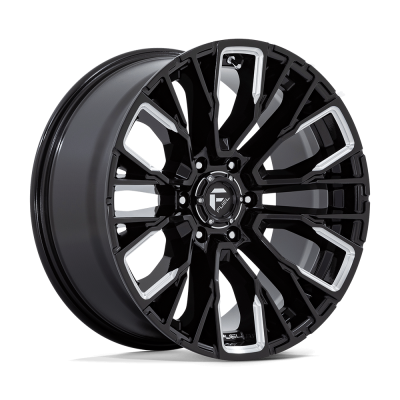 Fuel Wheel - Fuel Wheel, 20X9, D849 REBAR, GLOSS BLACK MILLED
