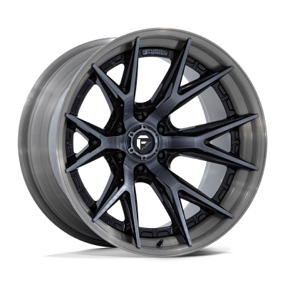 Fuel Wheel - Fuel Wheel, 20X10, FC402 CATALYST, GLOSS BLACK BRUSHED DARK TINT