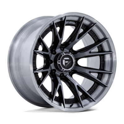 Fuel Wheel - Fuel Wheel, 22X10, FC402 CATALYST, GLOSS BLACK BRUSHED DARK TINT