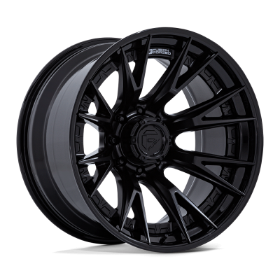 Fuel Wheel - Fuel Wheel, 22X10, FC402 CATALYST, MATTE BLACK W/ GLOSS BLACK LIP