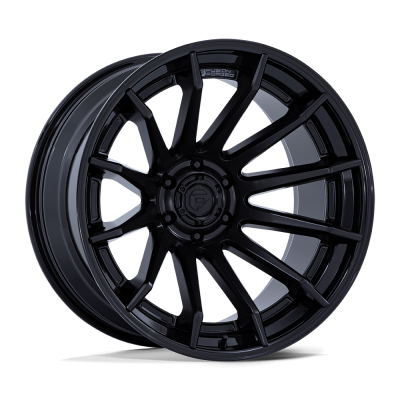 Fuel Wheel - Fuel Wheel, 22X12, FC403 BURN, MATTE BLACK W/ GLOSS BLACK LIP