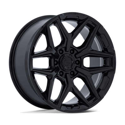 Fuel Wheel - Fuel Wheel, 20X10, FLUX, GLOSS BLACK