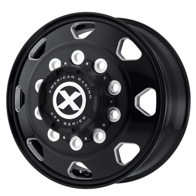 ATX SERIES - AO401 OCTANE 22.5X8.25 10X11.25 S-BLK MILL FRT