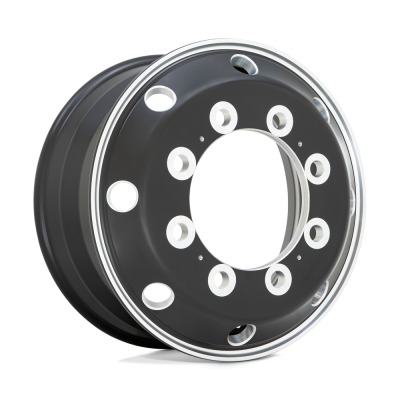 ATX SERIES - AO402 INDY 22.5X9 10X11.25 G-BLK POL LIP 99MM