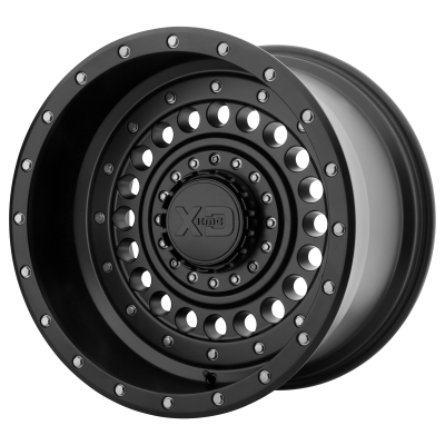 XD SERIES WHEELS - 20 x 9 XD  PANZER SATIN BLACK - 5X5.0/5.5 - 5" BS
