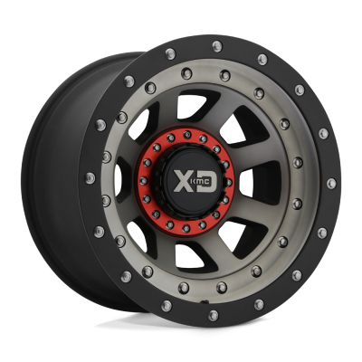 XD SERIES WHEELS - XD137 17X9 5X150 S-BLK DTCC -12MM