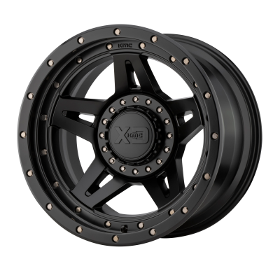 XD SERIES WHEELS - 20 x 9 XD  BRUTE SATIN BLACK - 5X5.0/5.5 - 5" BS